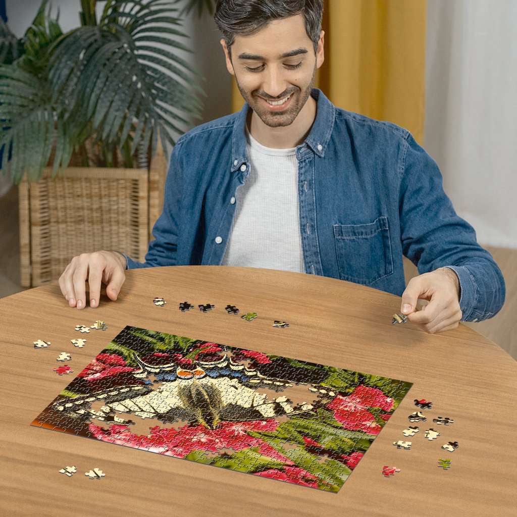 Puzzle: Colorful Animals - Butterfly (500)