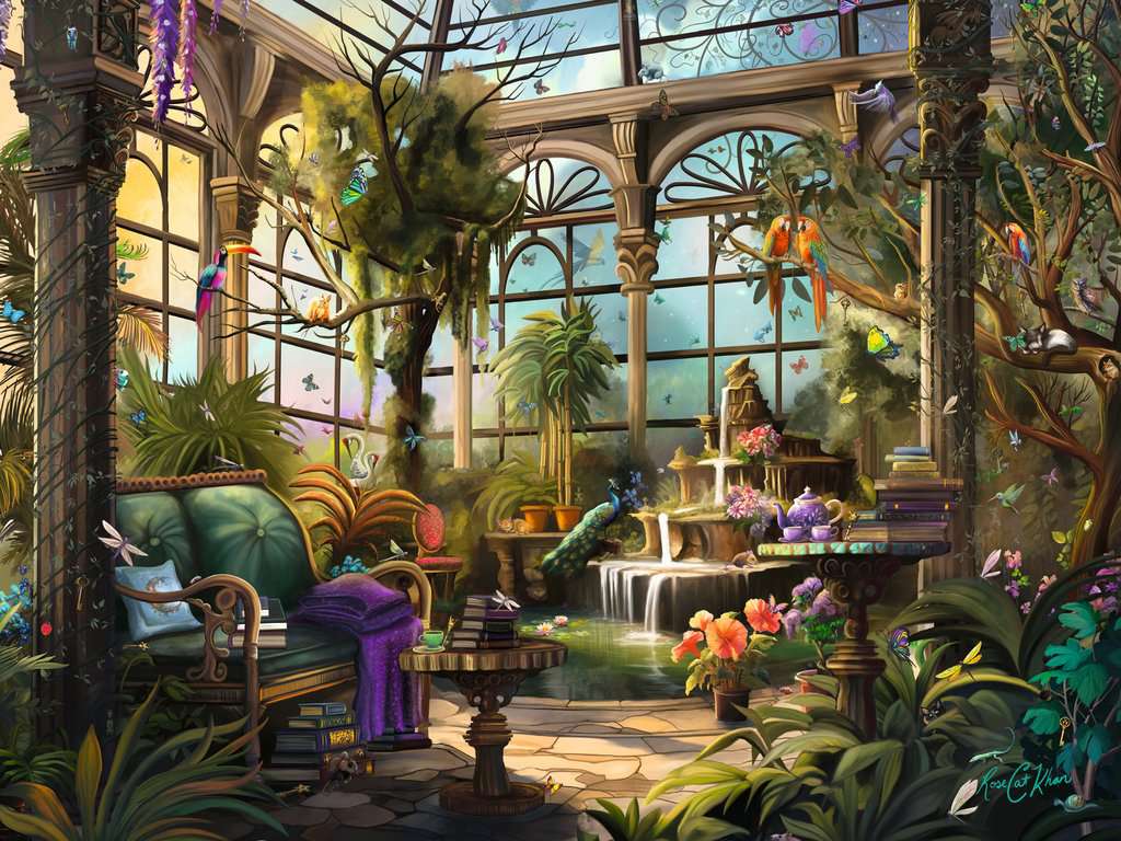 Puzzle: The Green House (1500)