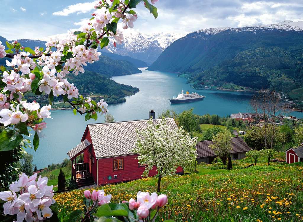 Puzzle: Scandinavian Idyll (500 pieces)