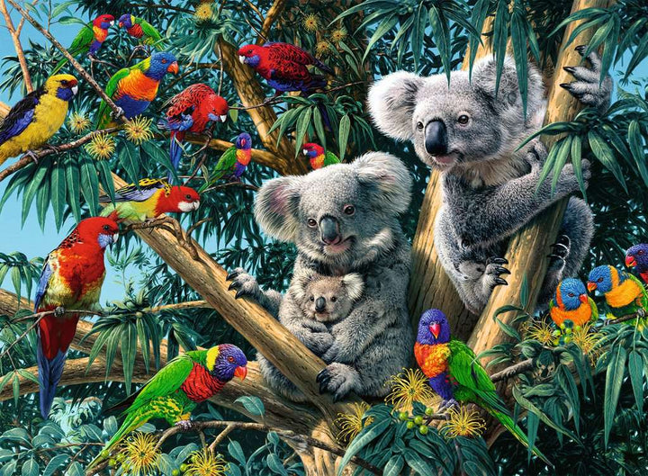 Puzzle: Koalas in a Tree (500 pieces)