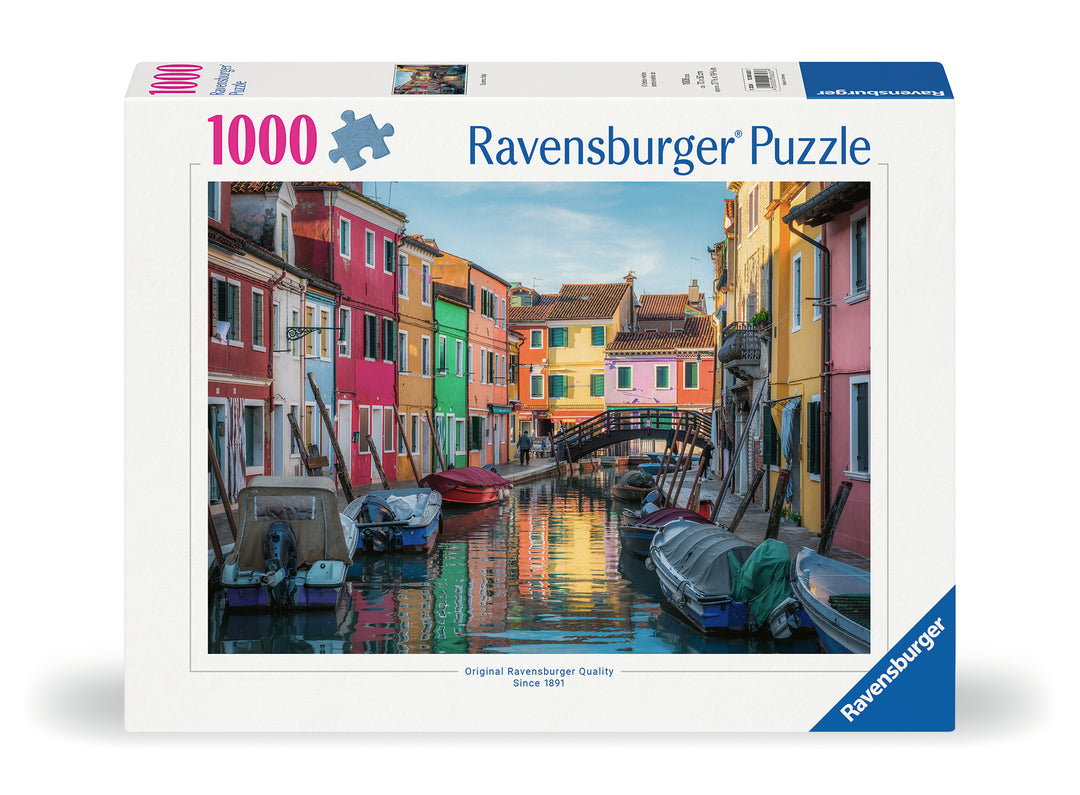 Puzzle: Burano in Italy (1000)