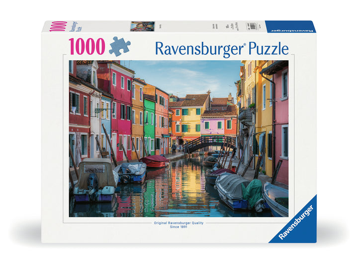 Puzzle: Burano in Italy (1000)