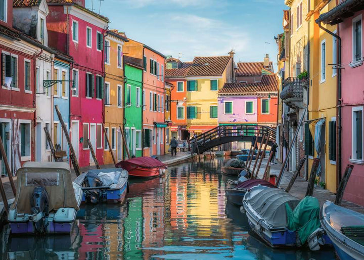 Puzzle: Burano in Italy (1000)