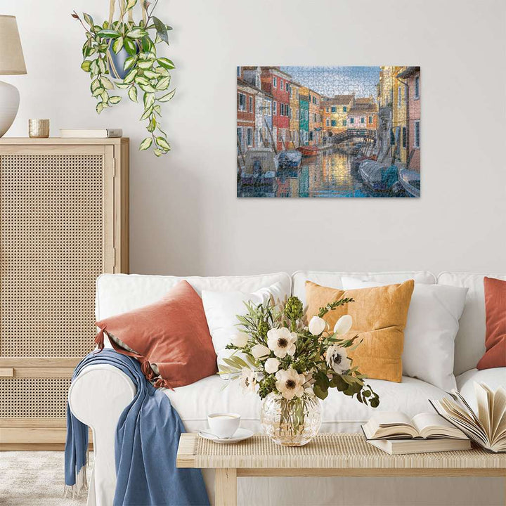 Puzzle: Burano in Italy (1000)