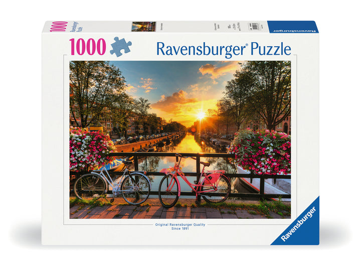 Puzzle: Bicycles in Amsterdam (1000)
