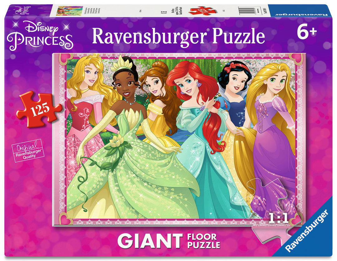 Puzzle: Giant floor puzzle - Disney Princesses (125)