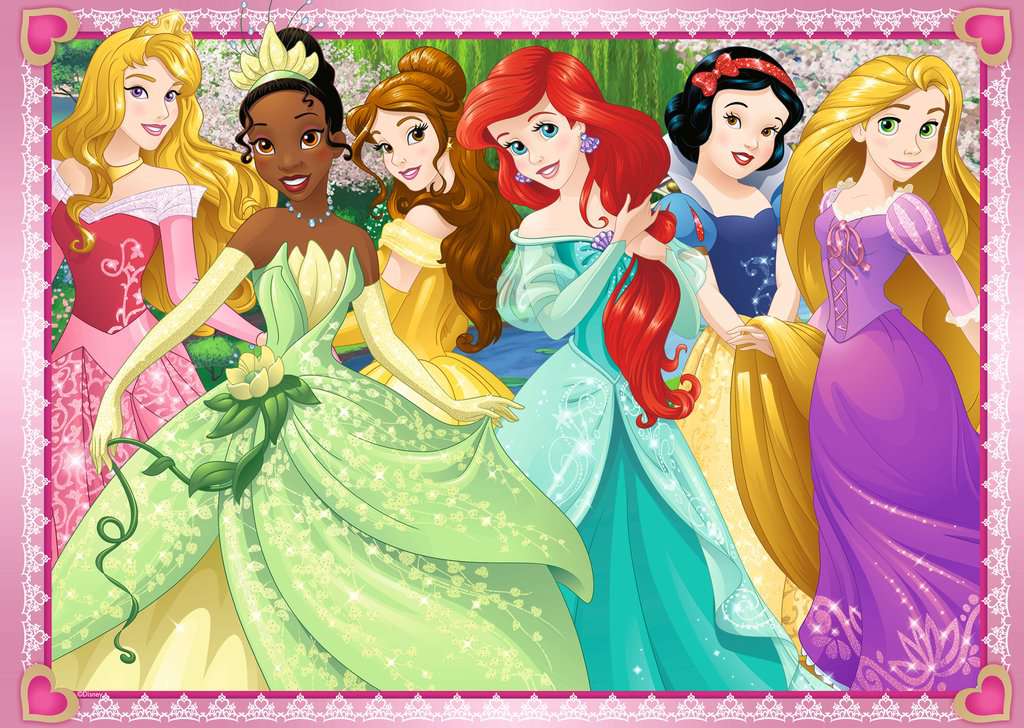 Puzzle: Giant floor puzzle - Disney Princesses (125)