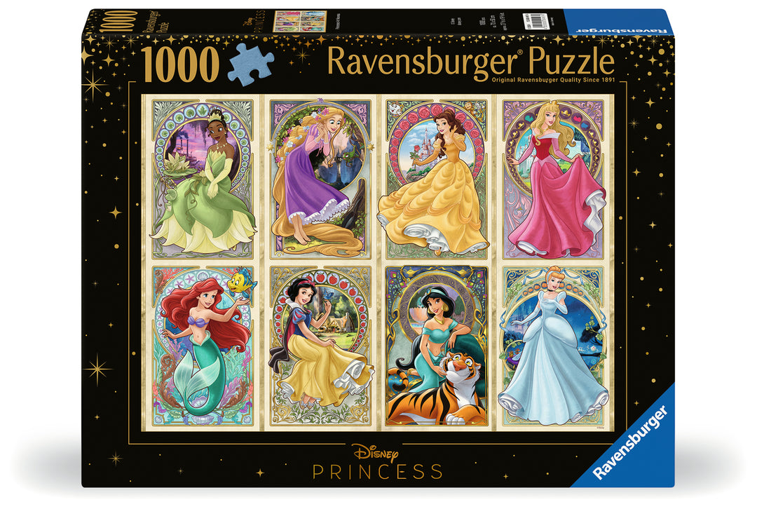Puzzle: Nouveau Art Princesses (1000)