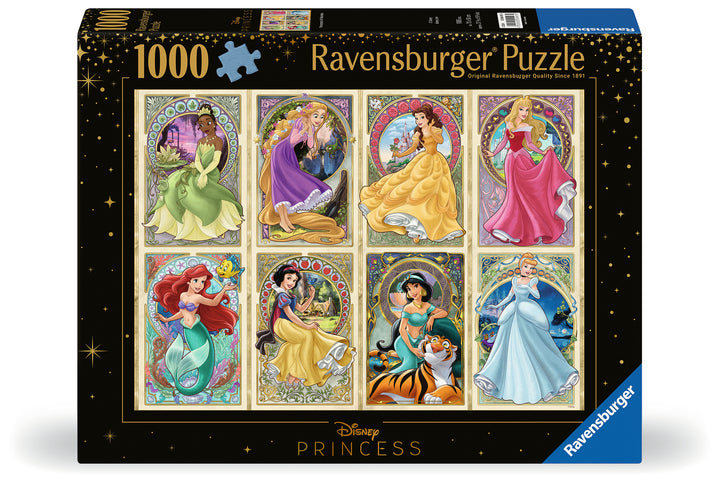 Puzzle: Nouveau Art Princesses (1000)