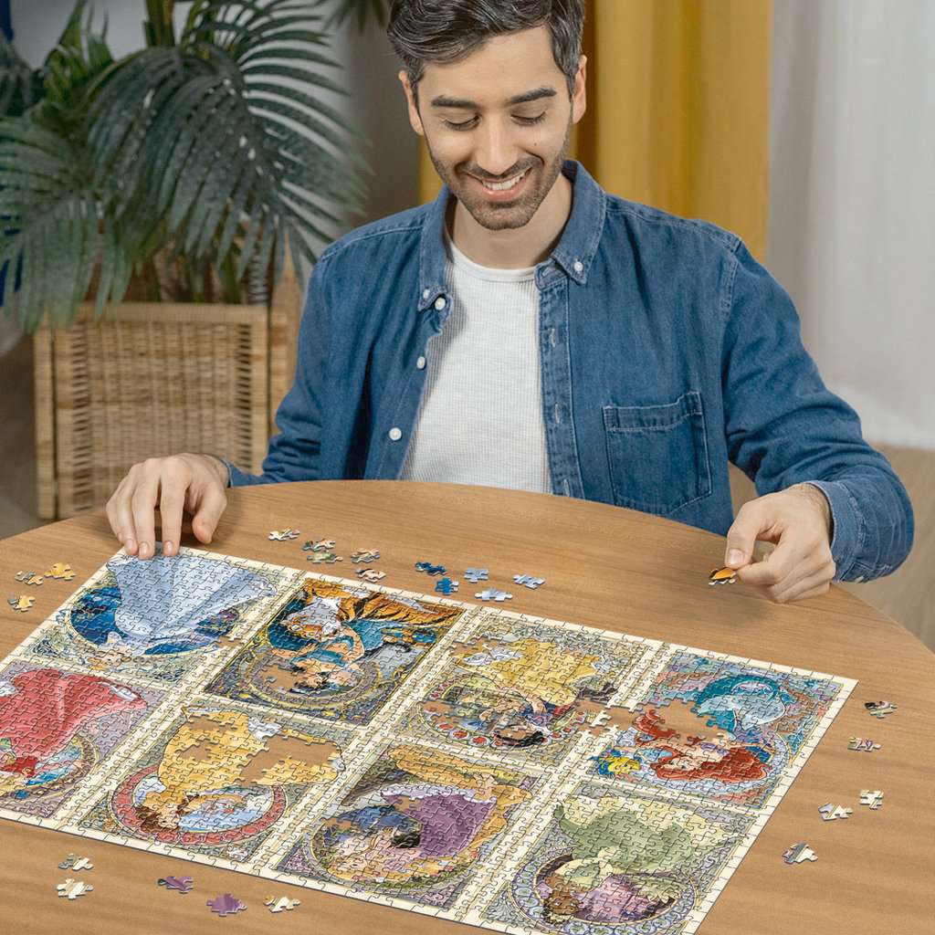 Puzzle: Nouveau Art Princesses (1000)