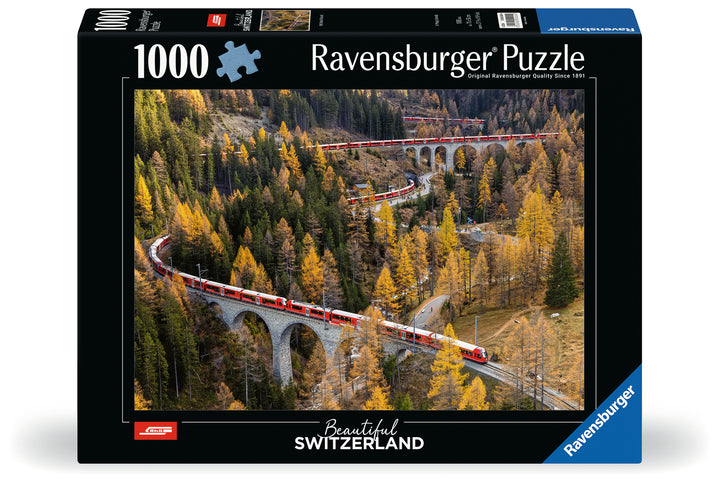 Puzzle: Beautiful Switzerland - RhB World Record (1000)
