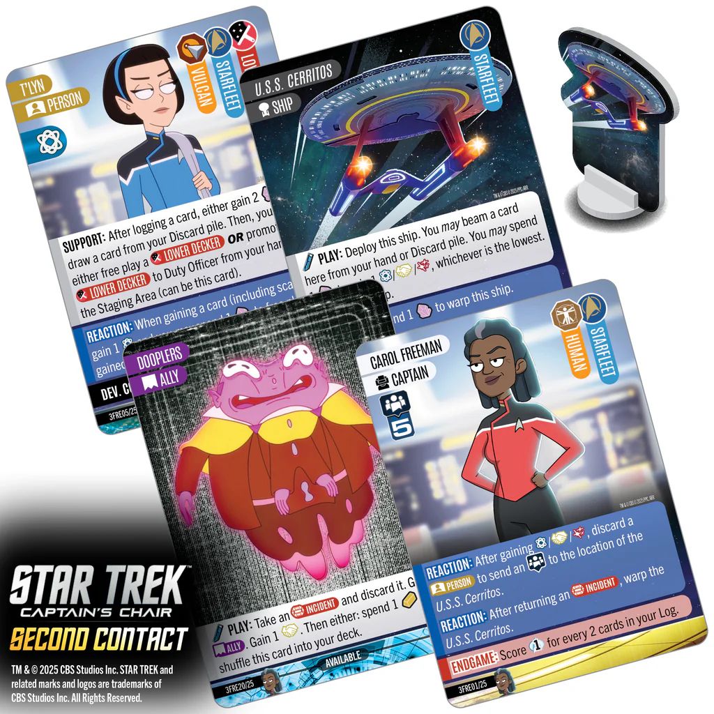 Star Trek: Captain's Chair - Second Contact (EN)