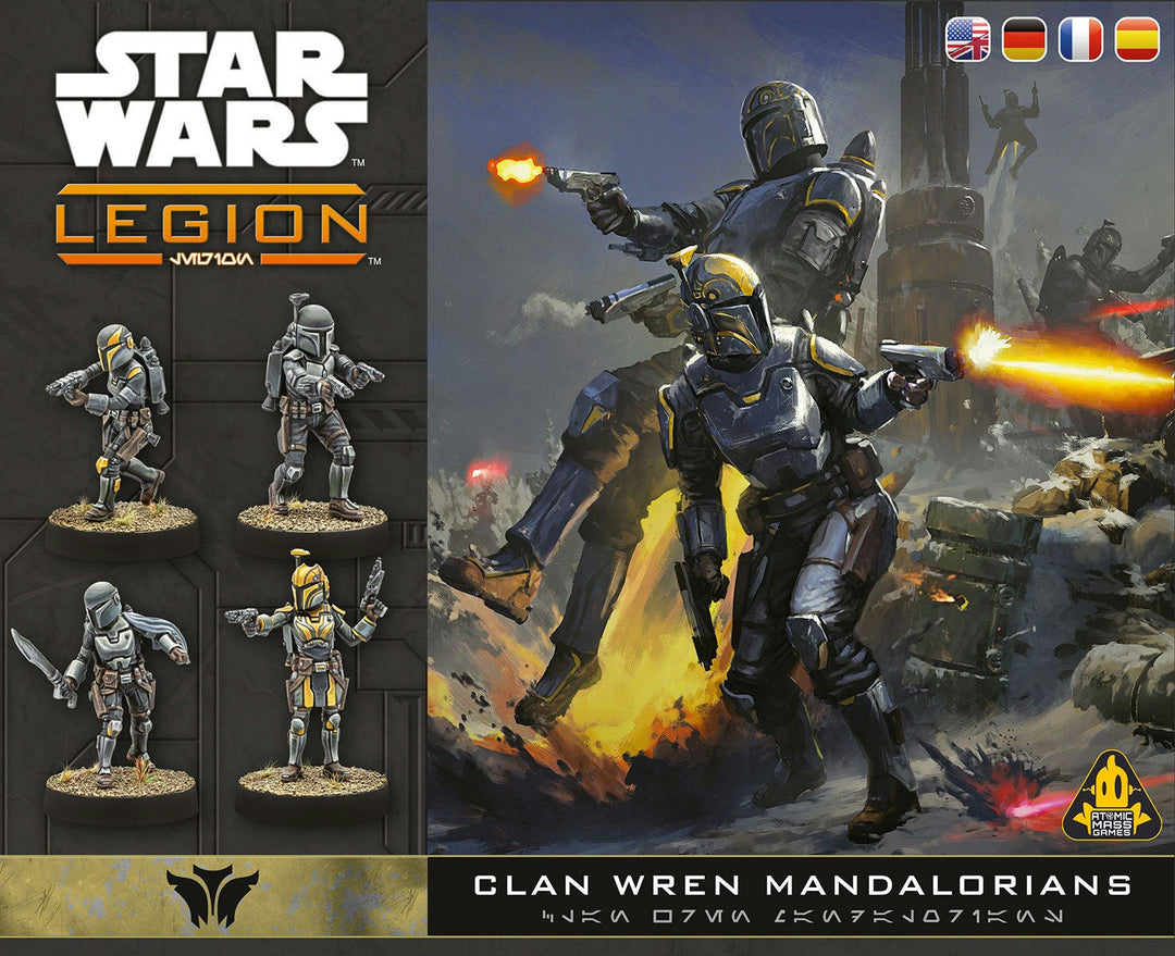 Star Wars: Legion - Clan Wren - Mandalorians (EN/DE/ES/FR)