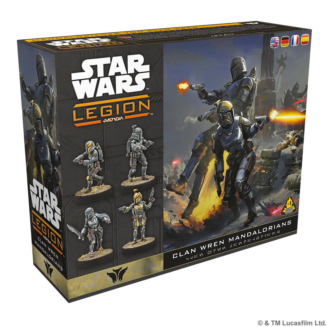 Star Wars: Legion - Clan Wren - Mandalorians (EN/DE/ES/FR)
