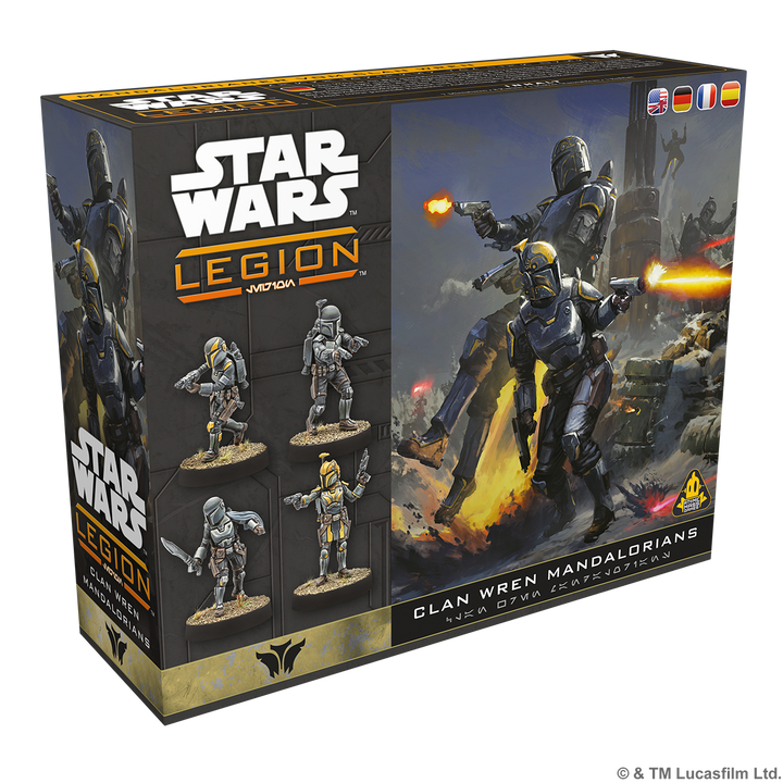 Star Wars: Legion - Clan Wren - Mandalorians (EN/DE/ES/FR)