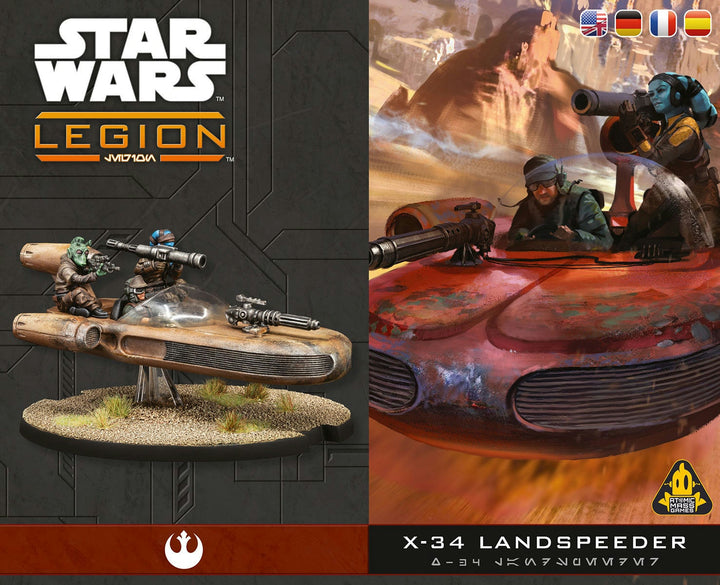 Star Wars: Legion - X-34 Landspeeder (EN/DE/ES/FR)