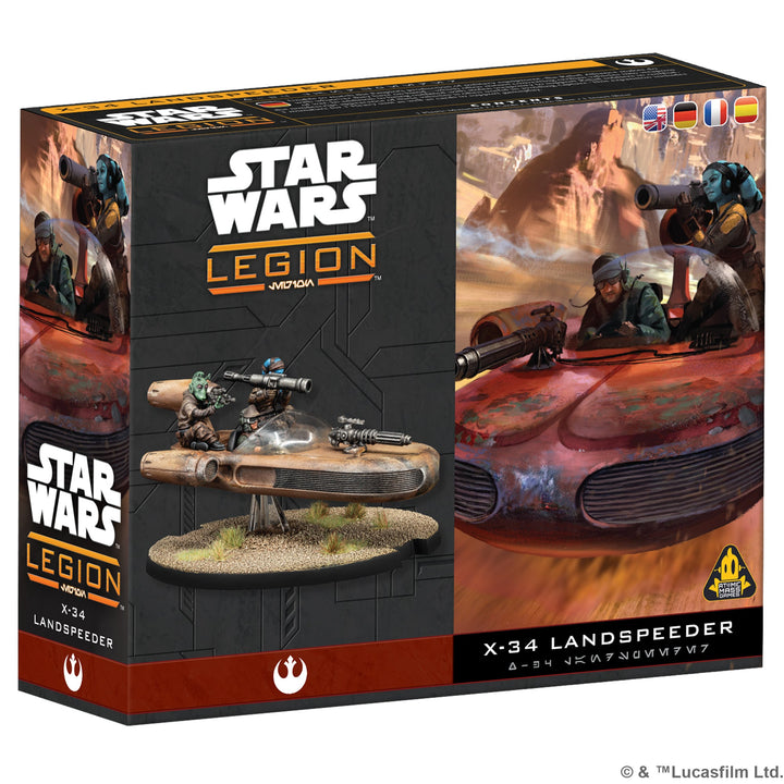 Star Wars: Legion - X-34 Landspeeder (EN/DE/ES/FR)