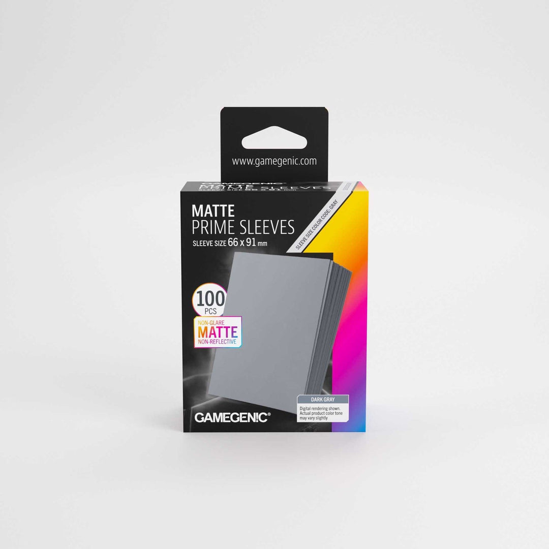 Sleeves: Gamegenic - Prime - Matte - Standard - Dark Gray (100)