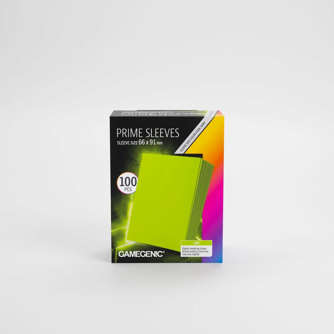 Sleeves: Gamegenic - Prime - Standard - Lime (100)