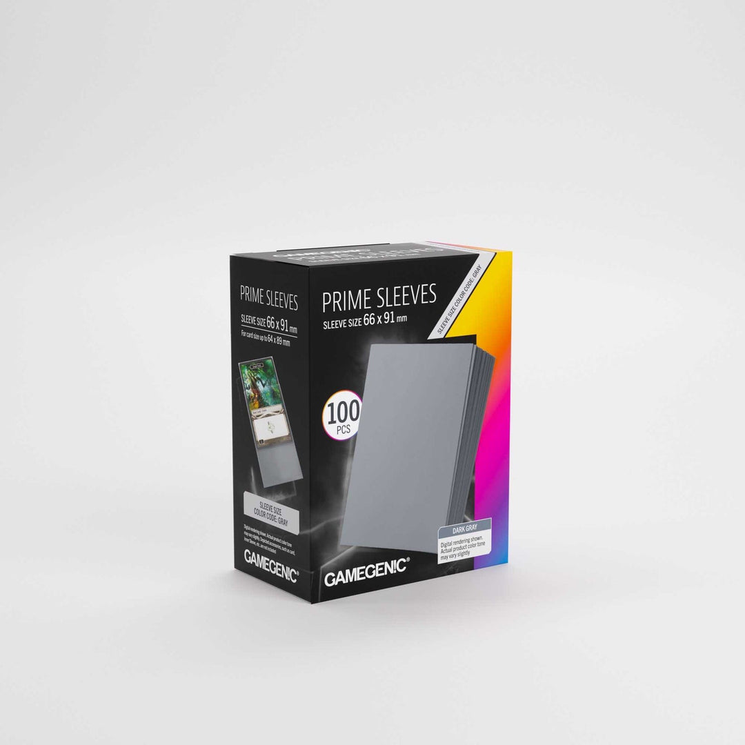 Sleeves: Gamegenic - Prime - Standard - Gray (100)