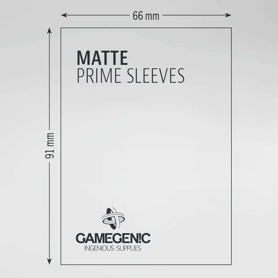 Sleeves: Gamegenic - Prime - Matte - Standard - Blue (100)