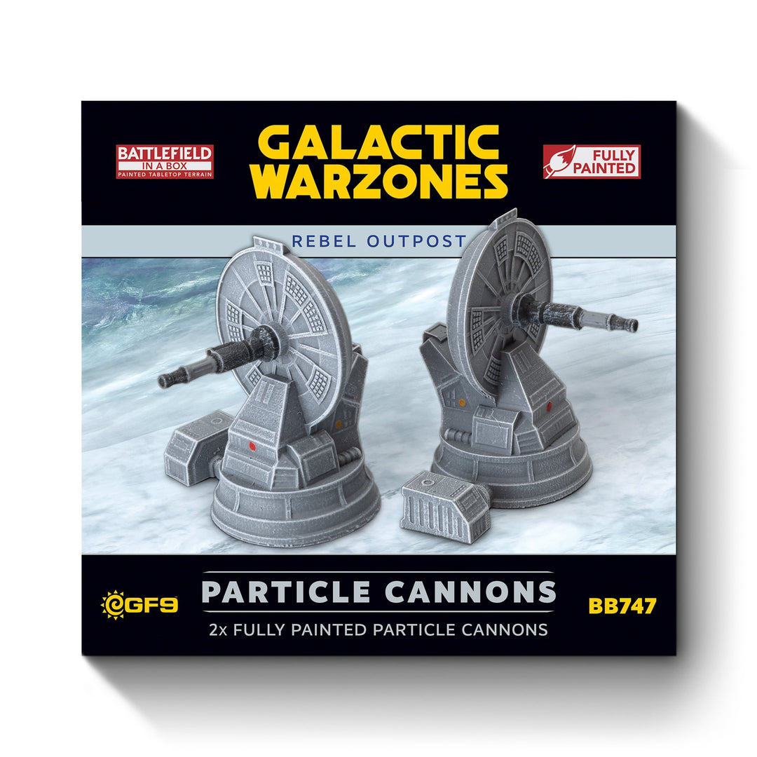 Terrain: Galactic Warzones - Rebel Outpost - Particle Cannons