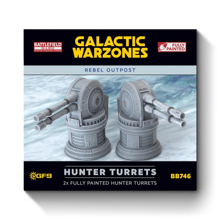 Terrain: Galactic Warzones - Rebel Outpost - Hunter Turrets