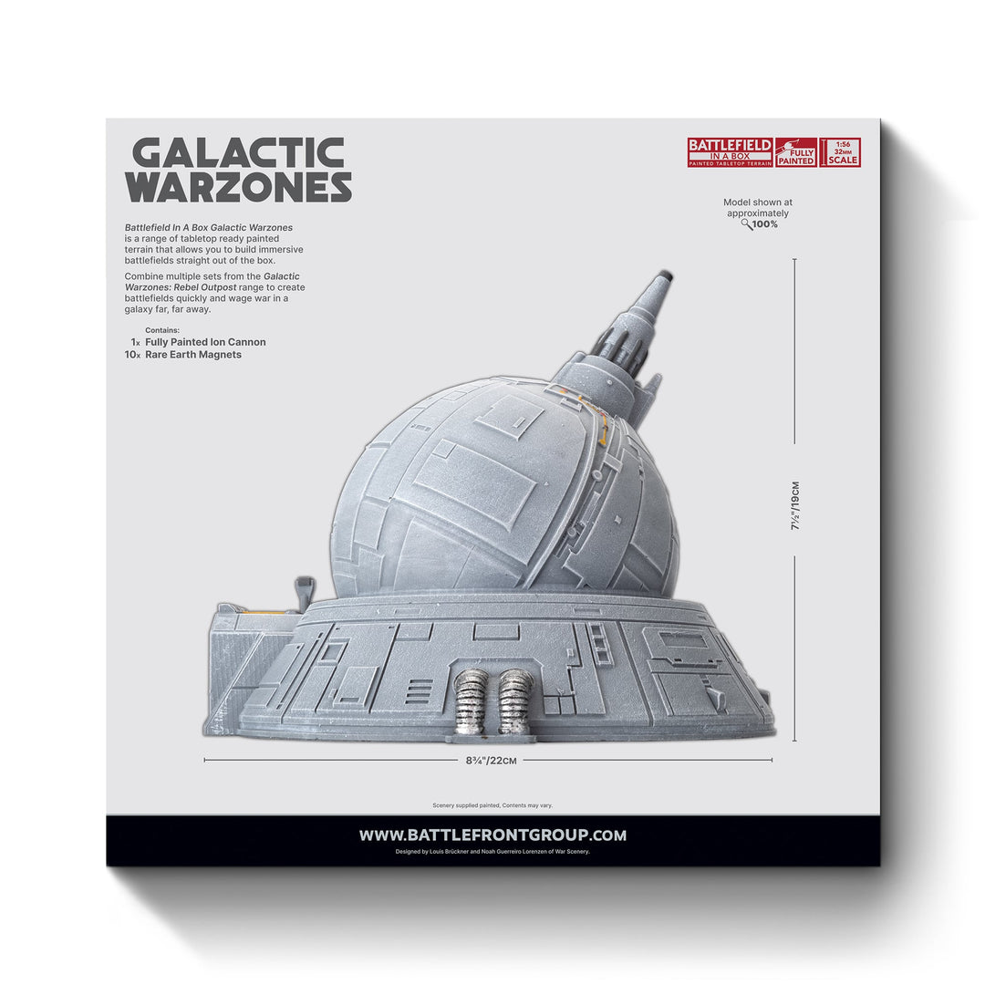Terrain: Galactic Warzones - Rebel Outpost - Ion Cannon
