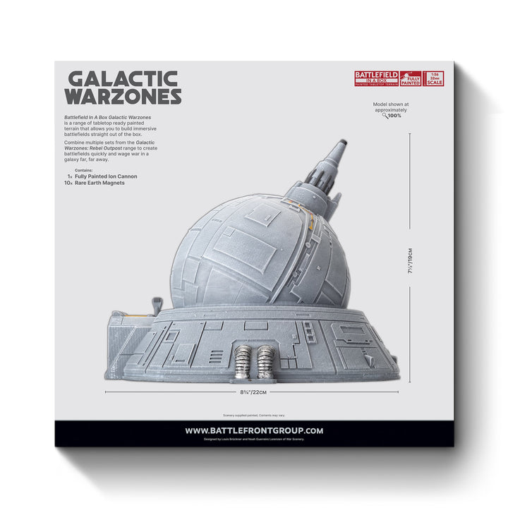 Terrain: Galactic Warzones - Rebel Outpost - Ion Cannon