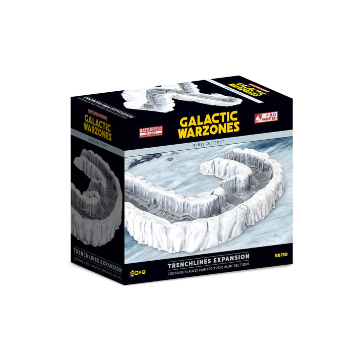 Terrain: Galactic Warzones - Rebel Outpost - Trenchlines Expansion