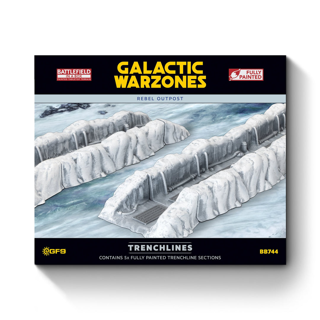 Terrain: Galactic Warzones - Rebel Outpost - Trenchlines