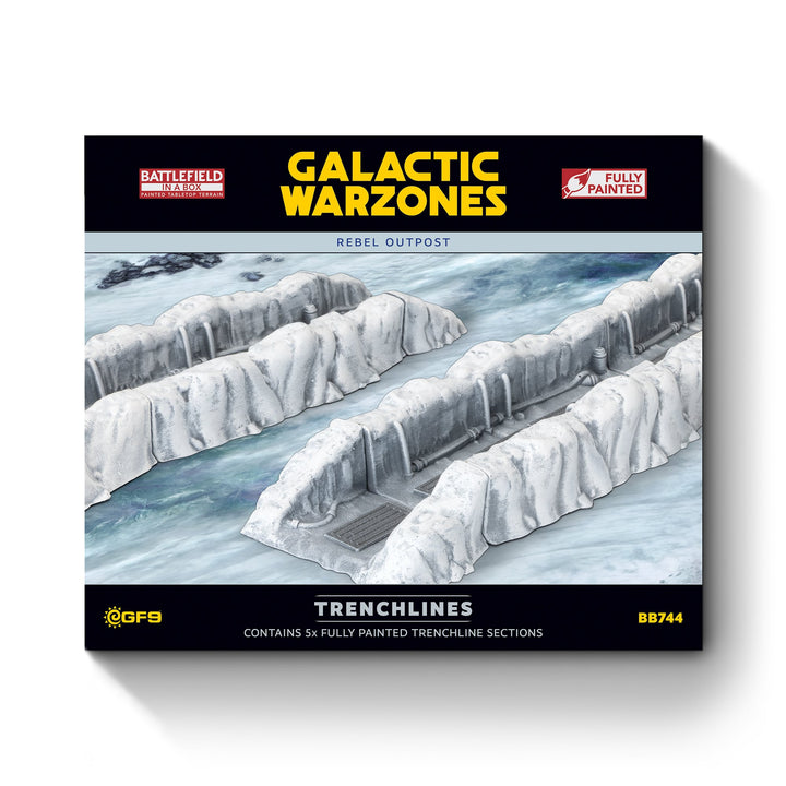 Terrain: Galactic Warzones - Rebel Outpost - Trenchlines