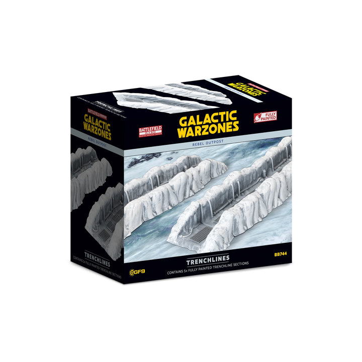 Terrain: Galactic Warzones - Rebel Outpost - Trenchlines