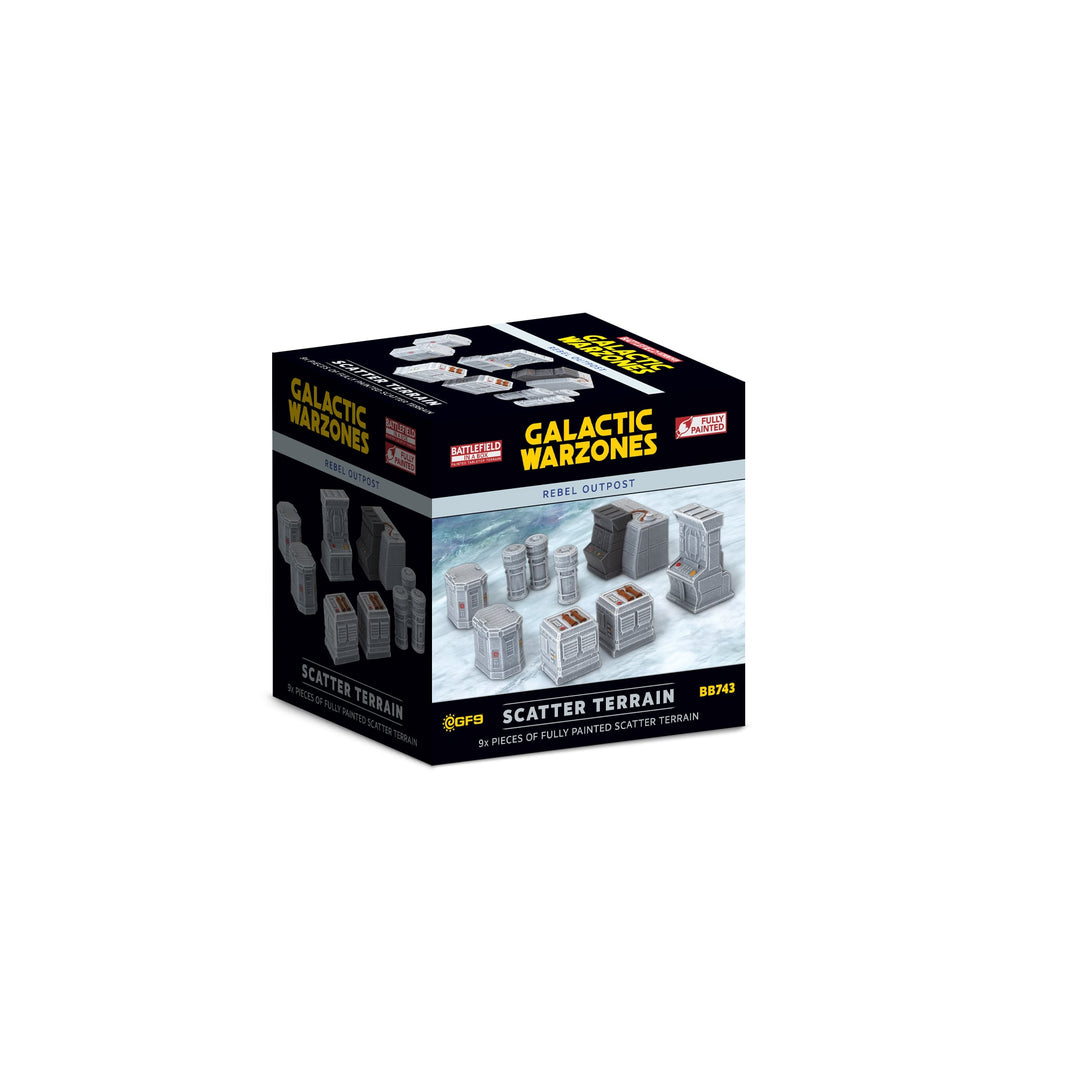 Terrain: Galactic Warzones - Rebel Outpost - Scatter Terrain