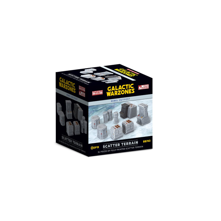 Terrain: Galactic Warzones - Rebel Outpost - Scatter Terrain