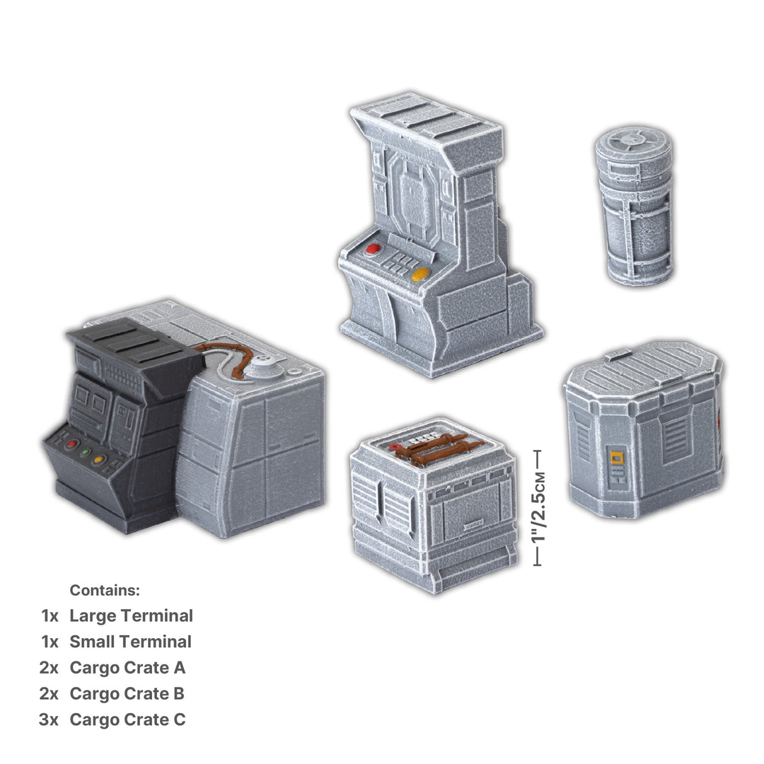 Terrain: Galactic Warzones - Rebel Outpost - Scatter Terrain