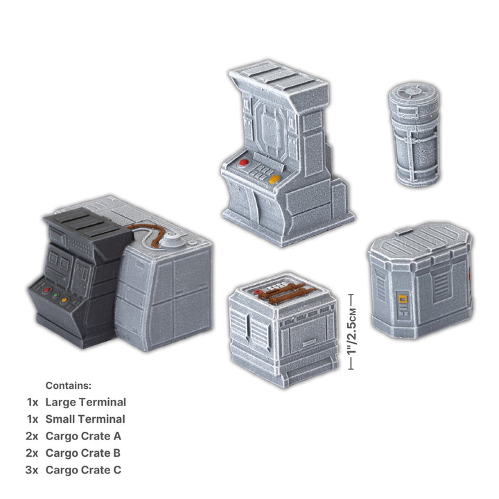Terrain: Galactic Warzones - Rebel Outpost - Scatter Terrain