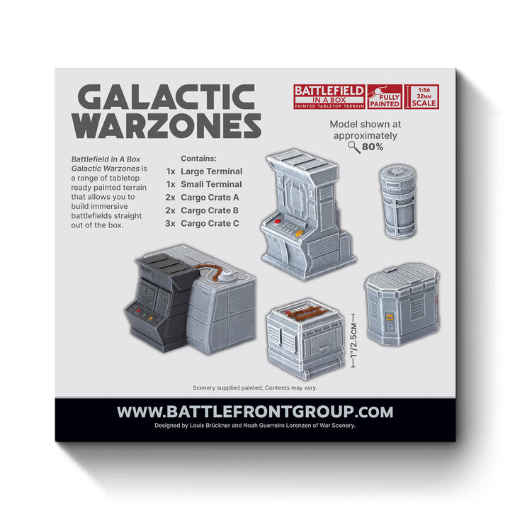 Terrain: Galactic Warzones - Rebel Outpost - Scatter Terrain