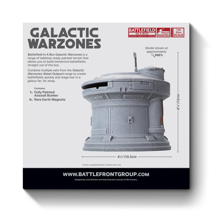 Terrain: Galactic Warzones - Rebel Outpost - Assault Bunker