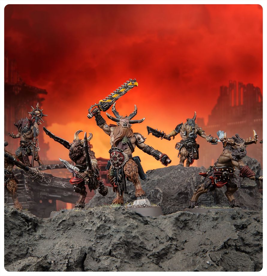 Warhammer 40K: Chaos Space Marines - Fellgor Beastmen