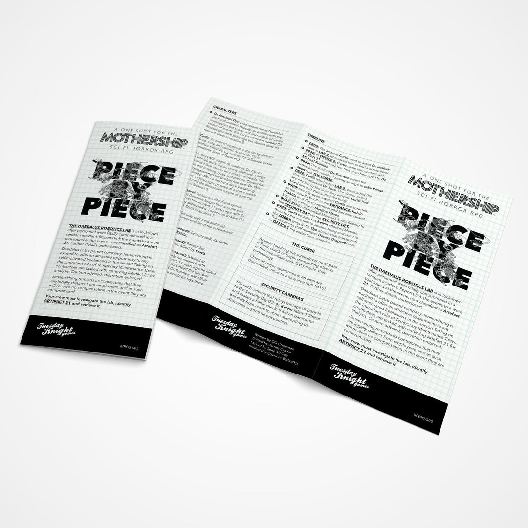 Mothership RPG: Piece by Piece (EN)