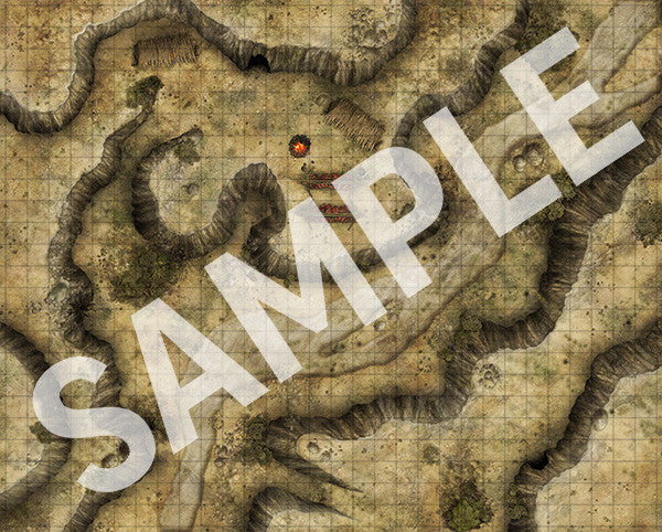 Flip-Mat: Pathfinder - Wilderness Camps
