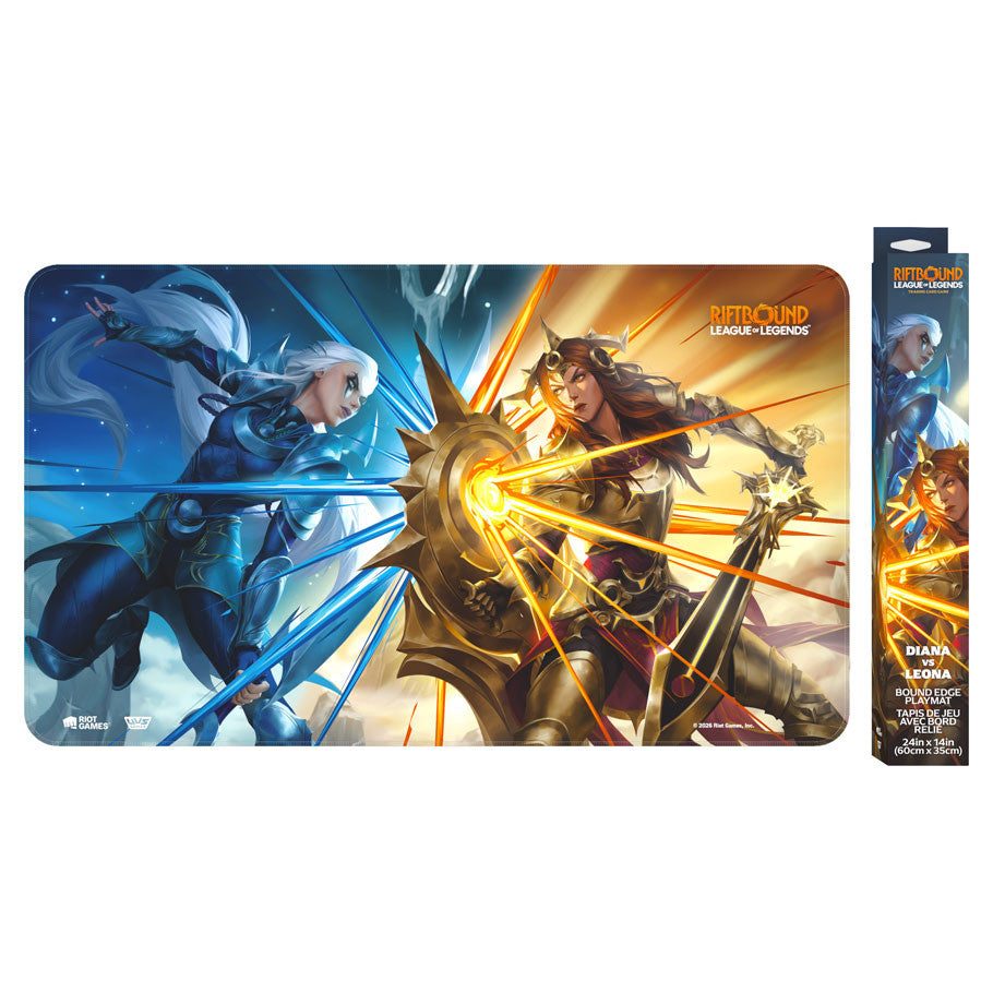 Playmat: Riftbound - League of Legends - Vendetta - Diana vs Leona