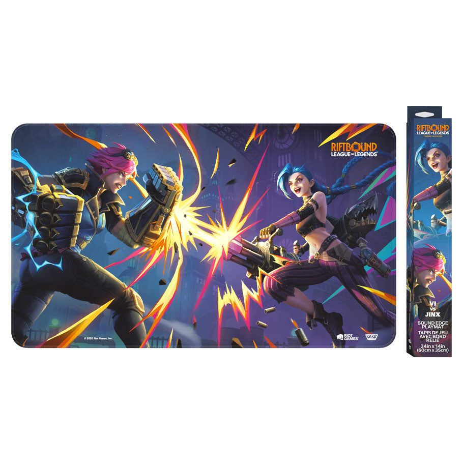Playmat: Riftbound - League of Legends - Vendetta - Vi vs Jinx