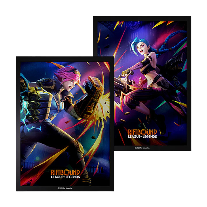 Art Sleeves: Riftbound League of Legends - Vendetta - Vi vs Jinx (100)