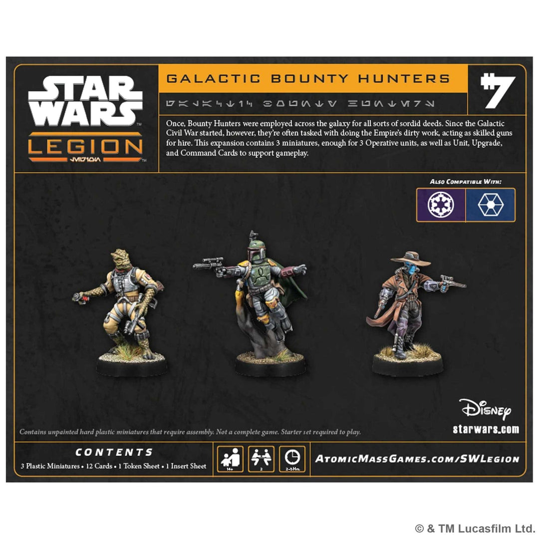 Star Wars: Legion - Galactic Bounty Hunters (EN/DE/FR/ES)