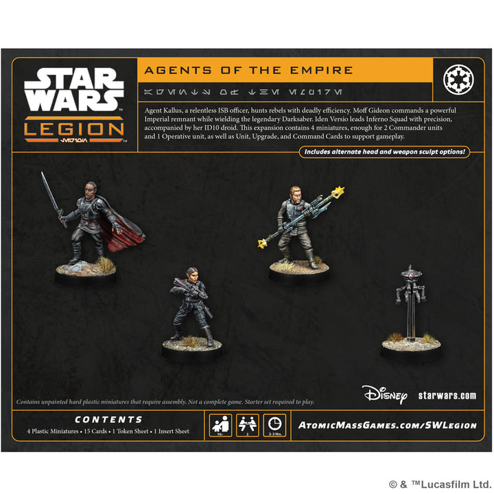 Star Wars: Legion - Agents of the Empire (EN/DE/FR/ES)