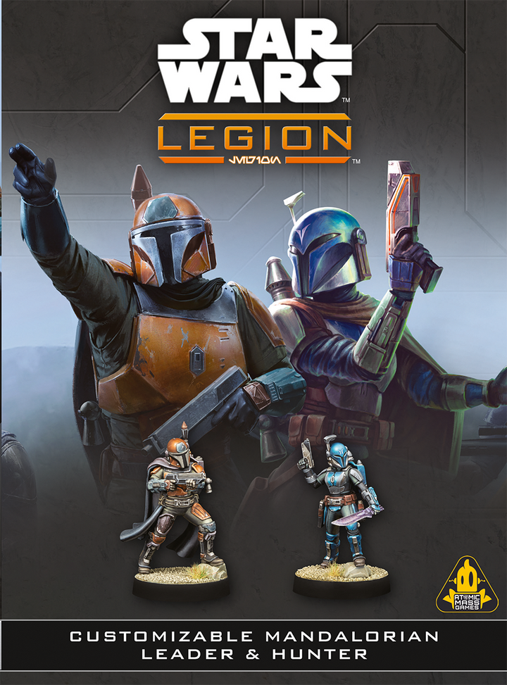 Star Wars: Legion - Customizable - Mandalorian Leader and Hunter (EN/DE/FR/ES)