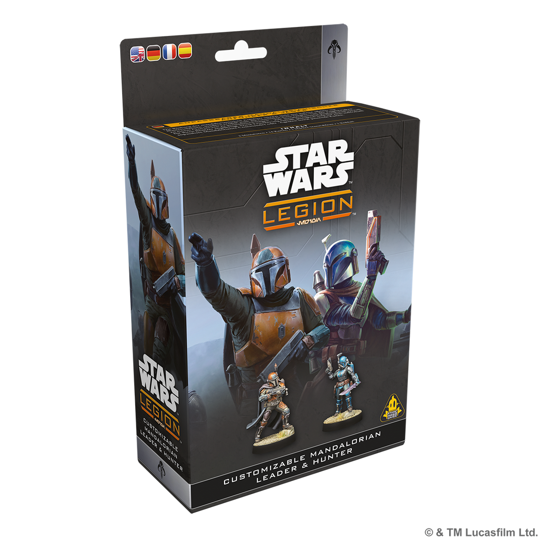 Star Wars: Legion - Customizable - Mandalorian Leader and Hunter (EN/DE/FR/ES)