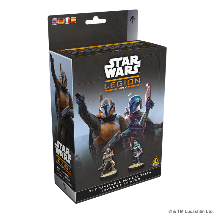 Star Wars: Legion - Customizable - Mandalorian Leader and Hunter (EN/DE/FR/ES)